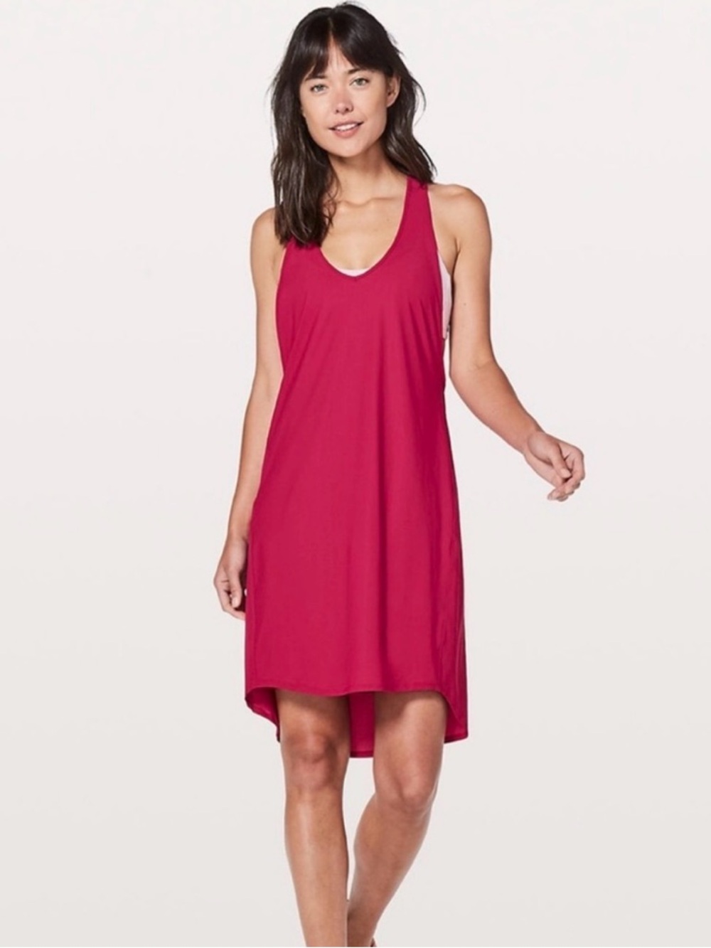 lululemon athletica Raspberry Pink Tank Dress